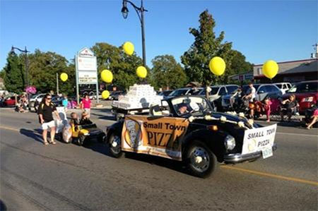 palmerston agricultural fair, palmerston fair, palmerston parade, small town pizza